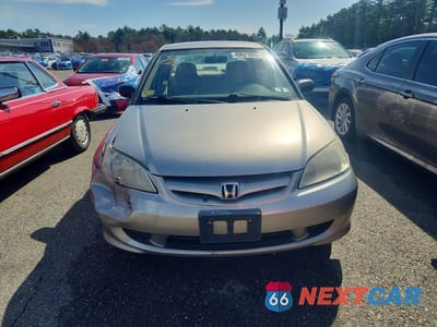Piąte zdjęcie samochodu w środku: 2004 HONDA CIVIC LX VIN:1HGES16564L018811 - miniatura