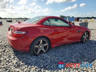 Trzecie zdjęcie samochodu z tyłu: 2012 MERCEDES-BENZ SLK 350 VIN:WDDPK5HA4CF005163 - miniatura