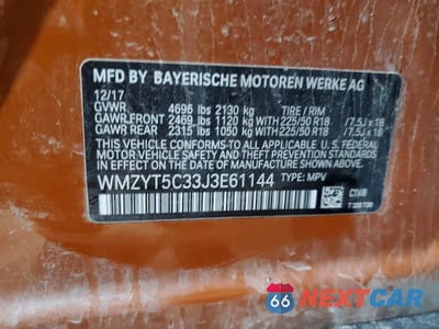 Zdjęcie 13 z 13 samochodu: 2018 MINI COOPER S COUNTRYMAN ALL4 VIN:WMZYT5C33J3E61144 - miniatura