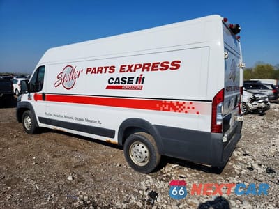 Drugie zdjęcie samochodu z przodu: 2014 RAM PROMASTER 3500 DELIVERY VAN VIN:3C6URVJG4EE104383 - miniatura