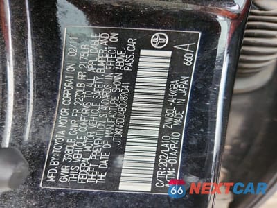 Zdjęcie 12 z 12 samochodu: 2011 TOYOTA PRIUS FIVE VIN:JTDKN3DU4B0289041 - miniatura