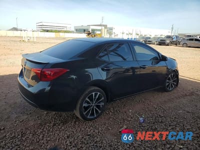 Trzecie zdjęcie samochodu z tyłu: 2019 TOYOTA COROLLA SE VIN:2T1BURHE6KC223606 - miniatura