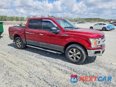 Czwarte zdjęcie samochodu z boku: 2018 FORD F150 SUPERCREW VIN:1FTEW1C59JFD09644 - miniatura
