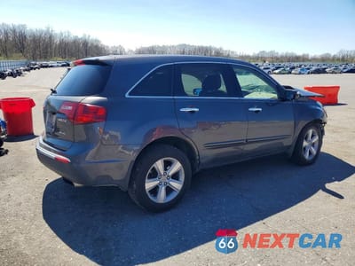 Trzecie zdjęcie samochodu z tyłu: 2010 ACURA MDX TECHNOLOGY VIN:2HNYD2H68AH515315 - miniatura