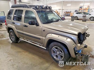 Czwarte zdjęcie samochodu z boku: 2004 JEEP LIBERTY RENEGADE VIN:1J4GL38K64W131802 - miniatura