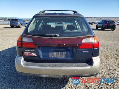 Zdjęcie 6 z 12 samochodu: 2004 SUBARU LEGACY OUTBACK AWP VIN:4S3BH675447616836 - miniatura