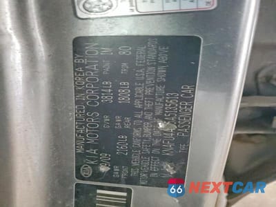 Zdjęcie 13 z 13 samochodu: 2010 KIA FORTE EX VIN:KNAFU4A25A5135613 - miniatura