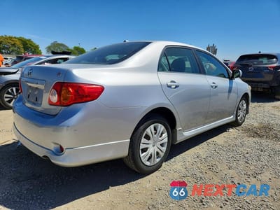 Trzecie zdjęcie samochodu z tyłu: 2009 TOYOTA COROLLA S VIN:1NXBU40E69Z087937 - miniatura
