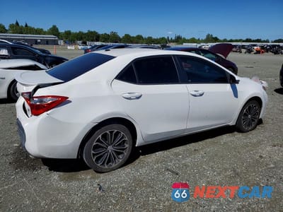 Trzecie zdjęcie samochodu z tyłu: 2016 TOYOTA COROLLA S PREMIUM VIN:5YFBURHE3GP540203 - miniatura