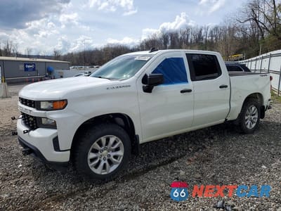 2021 CHEVROLET SILVERADO K1500 CUSTOM 3GCPYBEK0MG247999 - główne zdjęcie licytacji z USA - miniatura