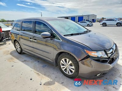 Czwarte zdjęcie samochodu z boku: 2014 HONDA ODYSSEY EXL VIN:5FNRL5H63EB036259 - miniatura