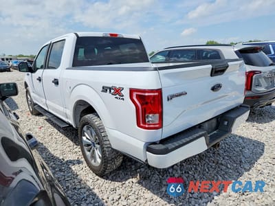 Drugie zdjęcie samochodu z przodu: 2017 FORD F150 SUPERCREW VIN:1FTEW1EP4HKE47379 - miniatura