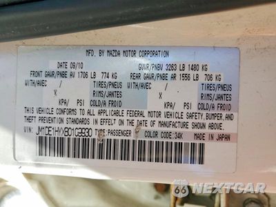 Zdjęcie 13 z 13 samochodu: 2011 MAZDA MAZDA 2 VIN:JM1DE1HYXB0109930 - miniatura
