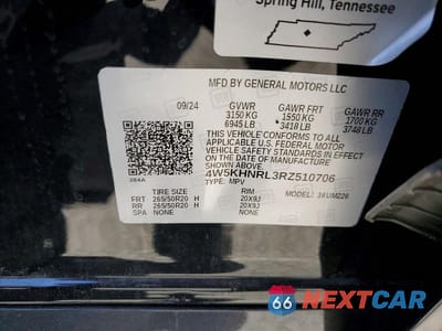 Zdjęcie 14 z 14 samochodu: 2024 ACURA ZDX A-SPEC VIN:4W5KHNRL3RZ510706 - miniatura