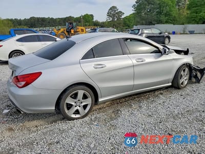 Trzecie zdjęcie samochodu z tyłu: 2015 MERCEDES-BENZ CLA 250 VIN:WDDSJ4EB4FN226454 - miniatura