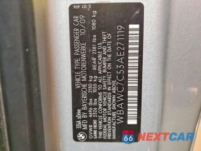 Zdjęcie 12 z 12 samochodu: 2010 BMW 335 XI VIN:WBAWC7C53AE271119 - miniatura