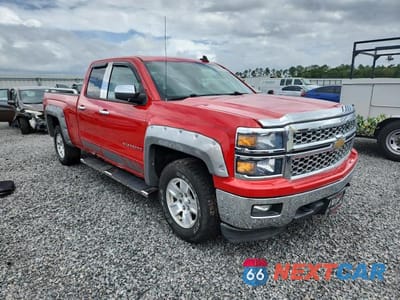 Czwarte zdjęcie samochodu z boku: 2015 CHEVROLET SILVERADO K1500 LT VIN:1GCVKREC2FZ193165 - miniatura