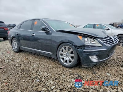 Czwarte zdjęcie samochodu z boku: 2012 HYUNDAI EQUUS SIGNATURE VIN:KMHGH4JH2CU054119 - miniatura