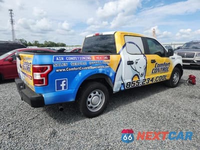 Trzecie zdjęcie samochodu z tyłu: 2019 FORD F150 VIN:1FTEW1CB0KFD10091 - miniatura