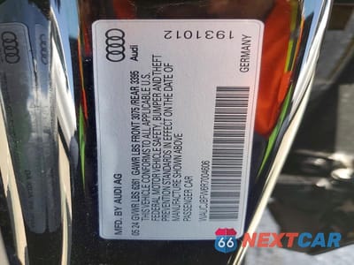 Zdjęcie 13 z 13 samochodu: 2024 AUDI E-TRON GT PREMIUM PLUS VIN:WAUCJBFW6R7004606 - miniatura