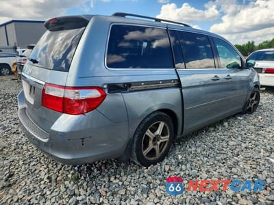 Trzecie zdjęcie samochodu z tyłu: 2007 HONDA ODYSSEY TOURING VIN:5FNRL38857B047529 - miniatura