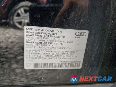 Zdjęcie 12 z 12 samochodu: 2016 AUDI Q3 PREMIUM PLUS VIN:WA1EFCFS0GR022921 - miniatura
