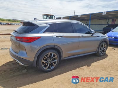 Trzecie zdjęcie samochodu z tyłu: 2019 INFINITI QX50 ESSENTIAL VIN:3PCAJ5M31KF147919 - miniatura