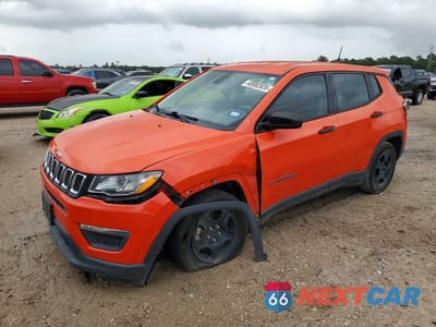 2021 JEEP COMPASS SPORT 3C4NJCAB6MT552907 - główne zdjęcie licytacji z USA - miniatura