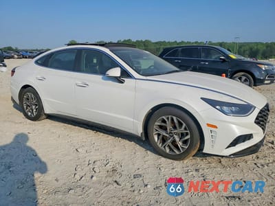Czwarte zdjęcie samochodu z boku: 2020 HYUNDAI SONATA SEL VIN:5NPEF4JA3LH057805 - miniatura