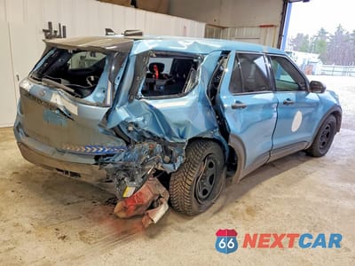 Trzecie zdjęcie samochodu z tyłu: 2020 FORD EXPLORER VIN:1FM5K8AB2LGA64630 - miniatura