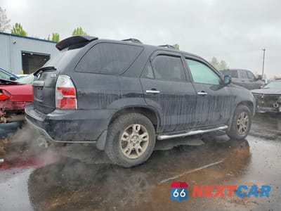 Trzecie zdjęcie samochodu z tyłu: 2006 ACURA MDX TOURING VIN:2HNYD18916H511358 - miniatura