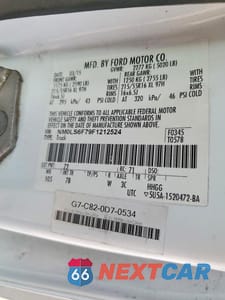 Zdjęcie 12 z 12 samochodu: 2015 FORD TRANSIT CONNECT VIN:NM0LS6F79F1212524 - miniatura
