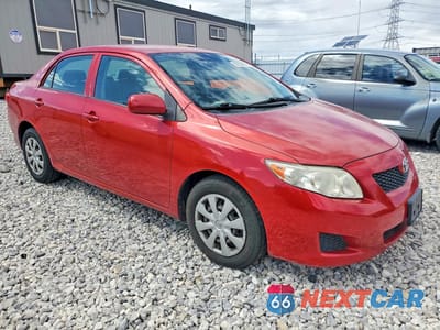 Czwarte zdjęcie samochodu z boku: 2009 TOYOTA COROLLA LE VIN:JTDBL40E59J009934 - miniatura