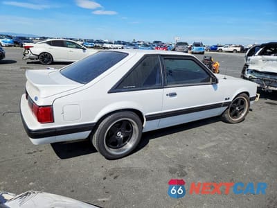 Trzecie zdjęcie samochodu z tyłu: 1991 FORD MUSTANG LX VIN:1FACP41E6MF112255 - miniatura