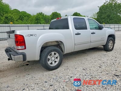 Trzecie zdjęcie samochodu z tyłu: 2012 GMC SIERRA K1500 SLE VIN:3GTP2VE79CG156632 - miniatura