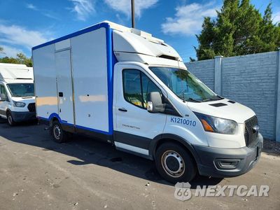 Czwarte zdjęcie samochodu z boku: 2020 FORD TRANSIT T-350 VIN:1FDBW5Z81LKB80381 - miniatura