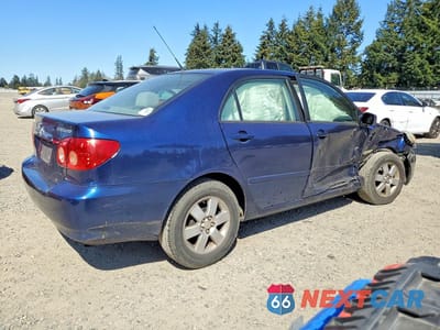 Trzecie zdjęcie samochodu z tyłu: 2005 TOYOTA COROLLA LE VIN:1NXBR30E95Z420864 - miniatura