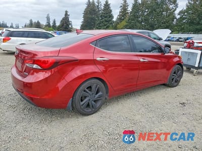 Trzecie zdjęcie samochodu z tyłu: 2015 HYUNDAI ELANTRA LIMITED VIN:5NPDH4AE1FH625577 - miniatura