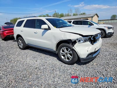 Czwarte zdjęcie samochodu z boku: 2012 DODGE DURANGO CREW VIN:1C4RDJDG8CC247665 - miniatura