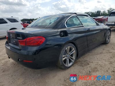 Trzecie zdjęcie samochodu z tyłu: 2018 BMW 430I VIN:WBA4Z1C54JEC60037 - miniatura