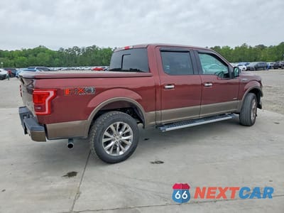 Trzecie zdjęcie samochodu z tyłu: 2016 FORD F150 SUPERCREW VIN:1FTEW1EG8GFA67761 - miniatura