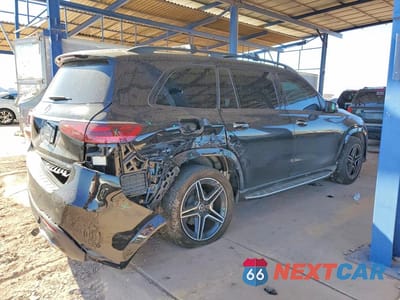 Trzecie zdjęcie samochodu z tyłu: 2025 MERCEDES-BENZ GLS 450 4MATIC VIN:4JGFF5KE4SB316924 - miniatura