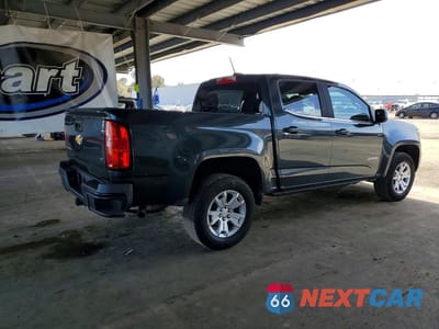 Trzecie zdjęcie samochodu z tyłu: 2018 CHEVROLET COLORADO LT VIN:1GCGSCEN0J1100142 - miniatura