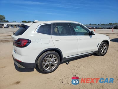 Trzecie zdjęcie samochodu z tyłu: 2022 BMW X3 SDRIVE30I VIN:5UX43DP04N9K84613 - miniatura