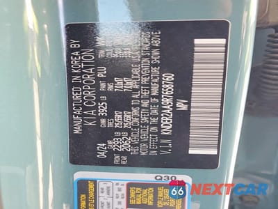 Zdjęcie 13 z 13 samochodu: 2024 KIA SELTOS EX VIN:KNDER2AA9R7658760 - miniatura