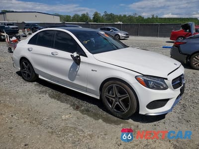 Czwarte zdjęcie samochodu z boku: 2018 MERCEDES-BENZ C 43 4MATIC AMG VIN:55SWF6EB8JU246558 - miniatura