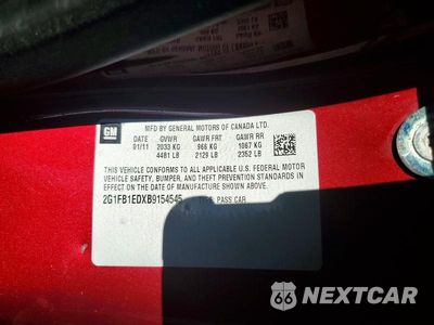 Zdjęcie 12 z 12 samochodu: 2011 CHEVROLET CAMARO LT VIN:2G1FB1EDXB9154545 - miniatura