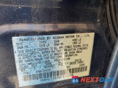 Zdjęcie 12 z 12 samochodu: 2005 NISSAN ALTIMA 2.5 VIN:1N4AL11D35C115688 - miniatura