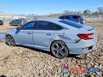 Drugie zdjęcie samochodu z przodu: 2022 HONDA ACCORD SPORT SE VIN:1HGCV1F42NA083271 - miniatura