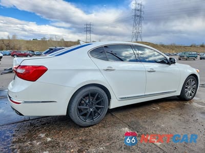 Trzecie zdjęcie samochodu z tyłu: 2014 KIA CADENZA PREMIUM VIN:KNALN4D74E5120016 - miniatura